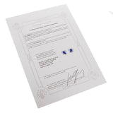 Van Cleef & Arpels Les Jardins 18k White Gold Tanzanite & Diamond Suite 0000904