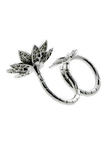 Van Cleef & Arpels Lotus Diamond Ring 0000220
