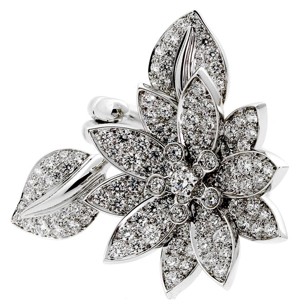 Van Cleef & Arpels Lotus Diamond Ring 00VNC10003