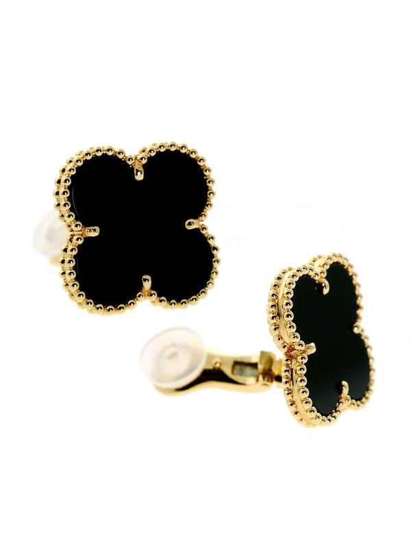 Van Cleef Arpels Magic Alhambra Gold Earrings 0000211