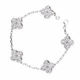 Van Cleef & Arpels Vintage Alhambra Diamond Bracelet 0000542
