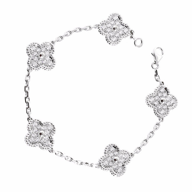 Van cleef & arpels diamond bracelet online