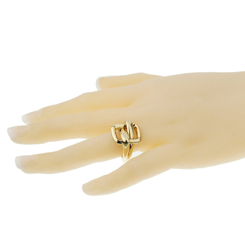 Van Cleef & Arpels Vintage Bypass Yellow Gold Ring 1DG215k