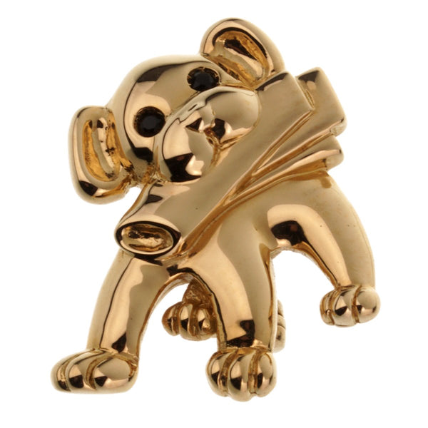 Van Cleef & Arpels Vintage Dog Yellow Gold Brooch 0002643