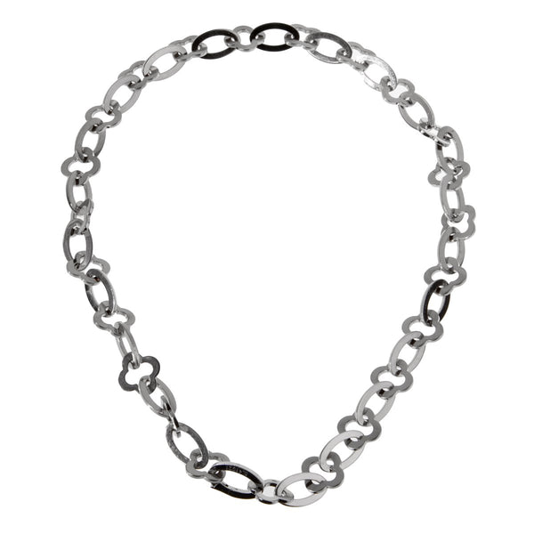 Van Cleef & Arpels White Gold Byzantine Necklace 0002640