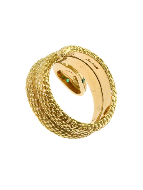 Vintage Cartier Snake Gold Ring CRT1908