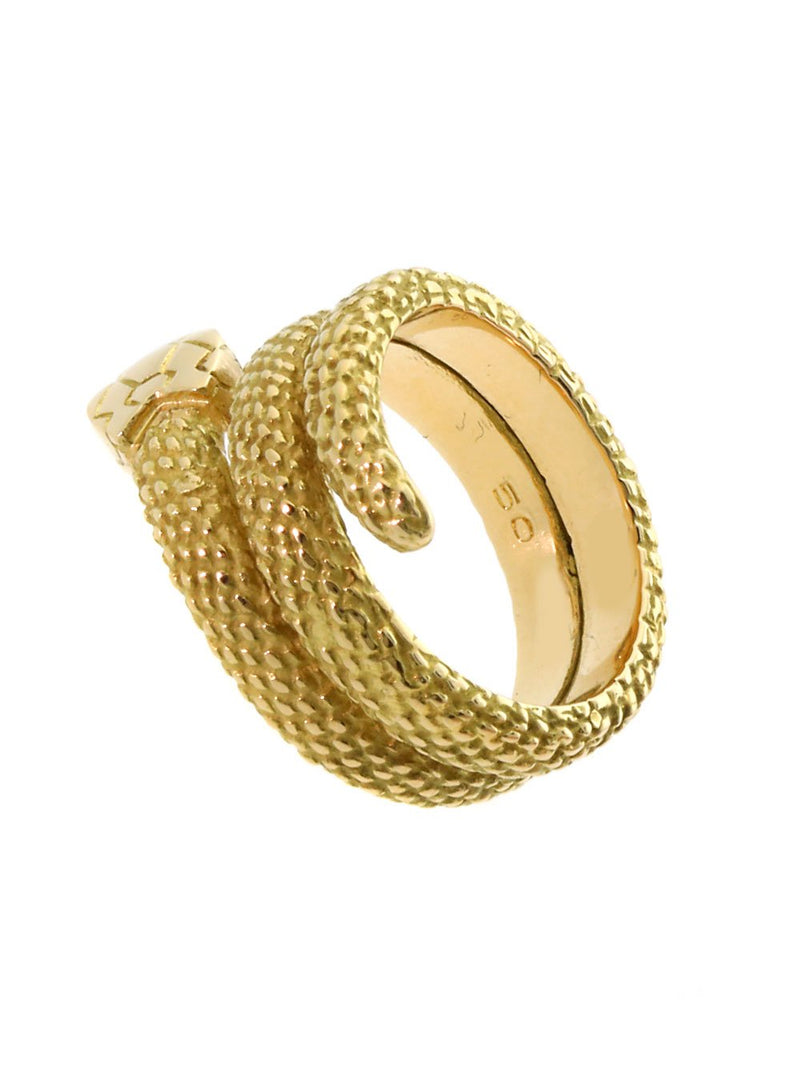 Vintage Cartier Snake Gold Ring CRT1908
